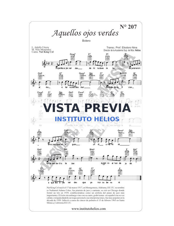 Vista previa de Aquellos ojos verdes